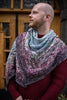 Eyelet Burst Shawl - Dream in Color with Smooshy with Cashmere