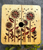 Lemonwood: Handmade Wood Accessories - Flower Garden Yarn Box