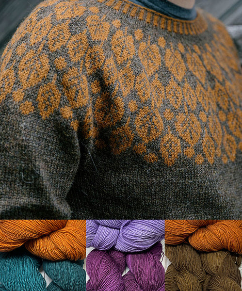 Foliage Sweater Yarn Pack (Strands of Joy) - Merino Mia 2