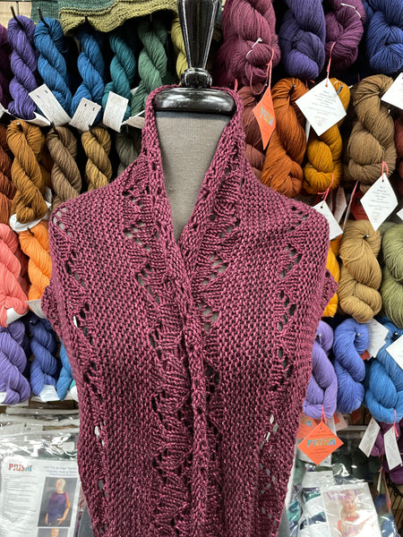 Looking Up Shawl Kit with Prism Symphony