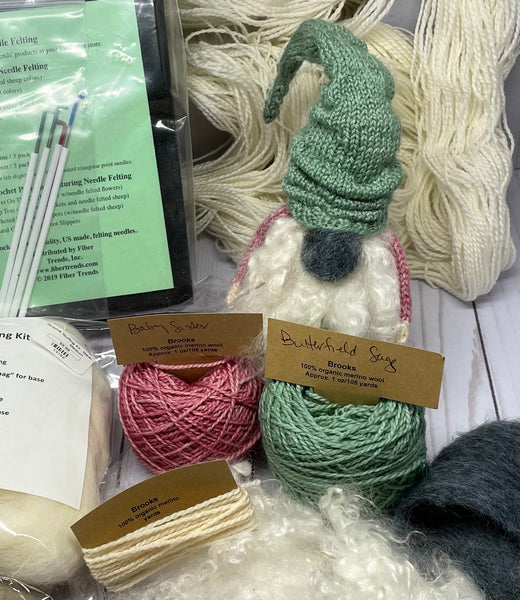 Pinky Gnome Pun Intended Complete Gnome Knitting Kit