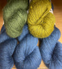 Sailaway Cardigan Yarn Pack (4 Day KAL) Bluefaced Leicester Fleece