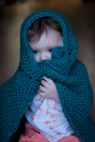 Corner to Corner Quick and Easy Baby Blanket - Cherub Bulky