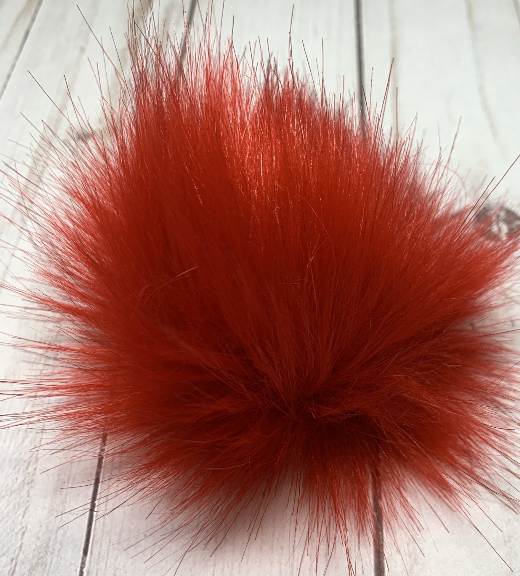 Medium Faux Fur Snap On Pom Poms – Quixotic Fibers