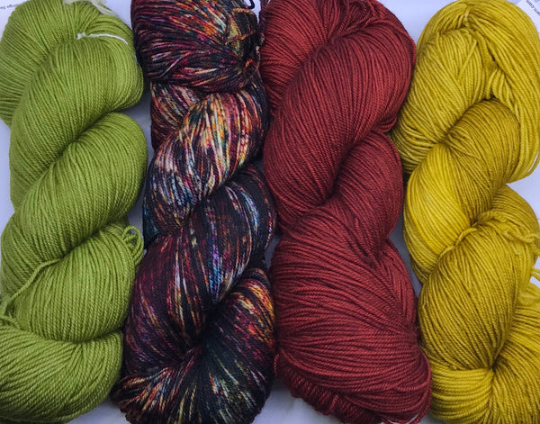 Casapinka Presents The Sharon Show MKAL - Yarn Pack - Malabrigo Sock