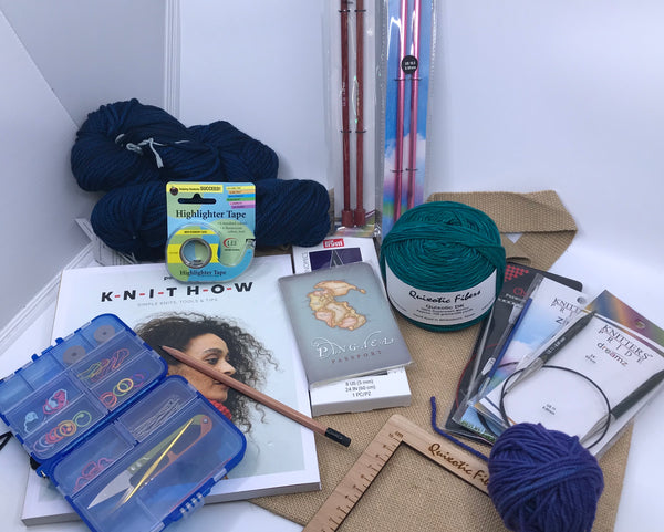 KNIT HOW Learn to Knit Starter Pack - The First 3 Projects