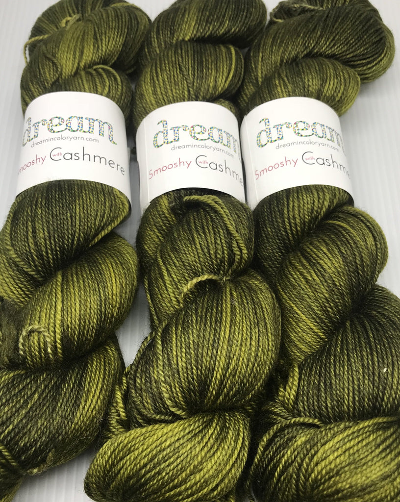 Smooshy with Cashmere - Scorched Lime