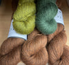 Sailaway Cardigan Yarn Pack (4 Day KAL) Bluefaced Leicester Fleece