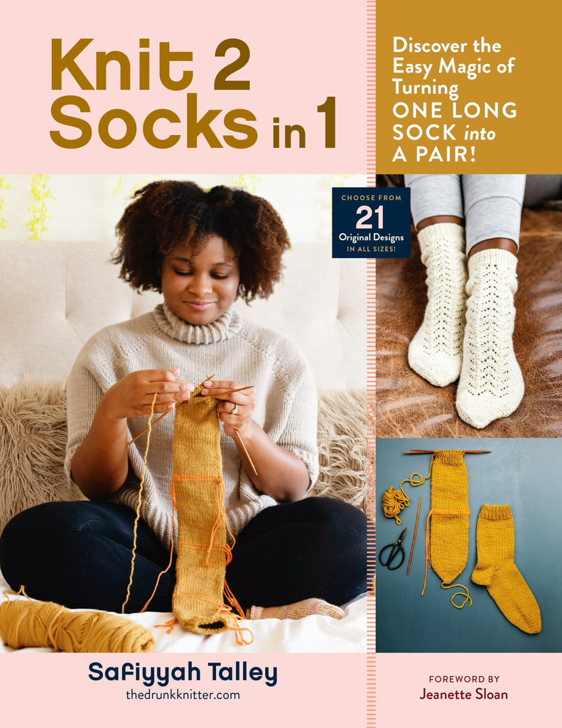 Knit 2 Socks in 1 - Saffiyah Talley