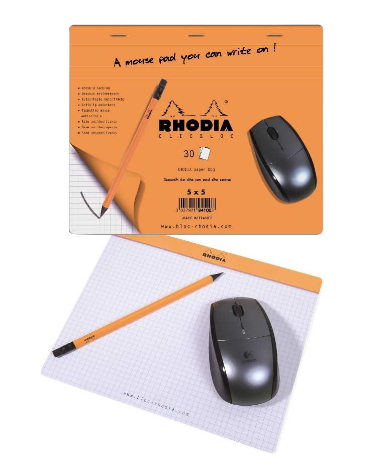 Rhodia Graph Paper Mouse Pads