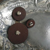 Leather Pedestal Button