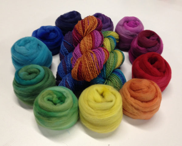 Three Feet of Sheep - Blue Faced Leicester Spinning Fiber