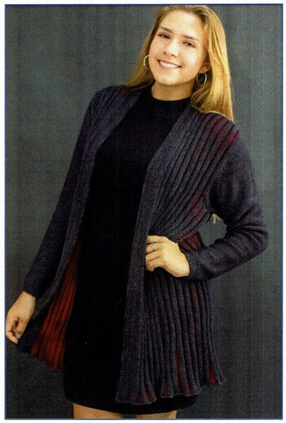 Reversible Corrugated Rib Jacket  - Pattern