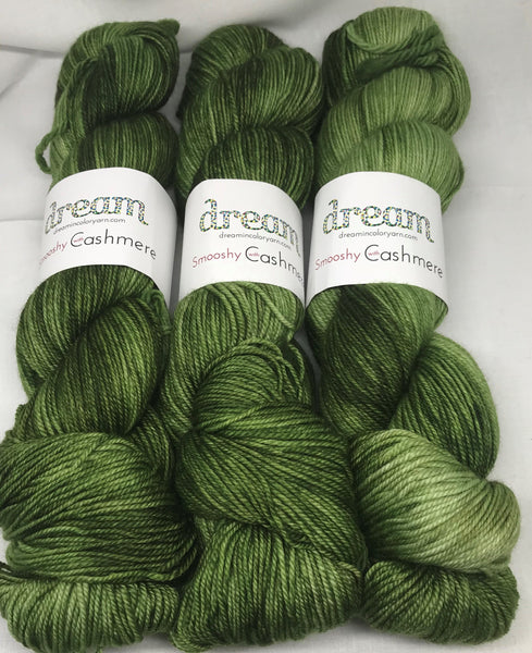 Smooshy with Cashmere - Shiny Moss