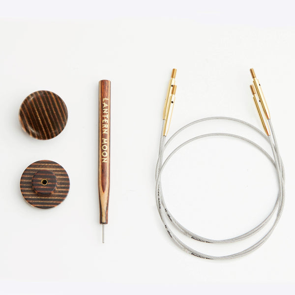 Lantern Moon Interchangeable Needle Cords - Swivel and Fixed