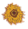 Van Gogh and Sunflower Enamel Pin Set